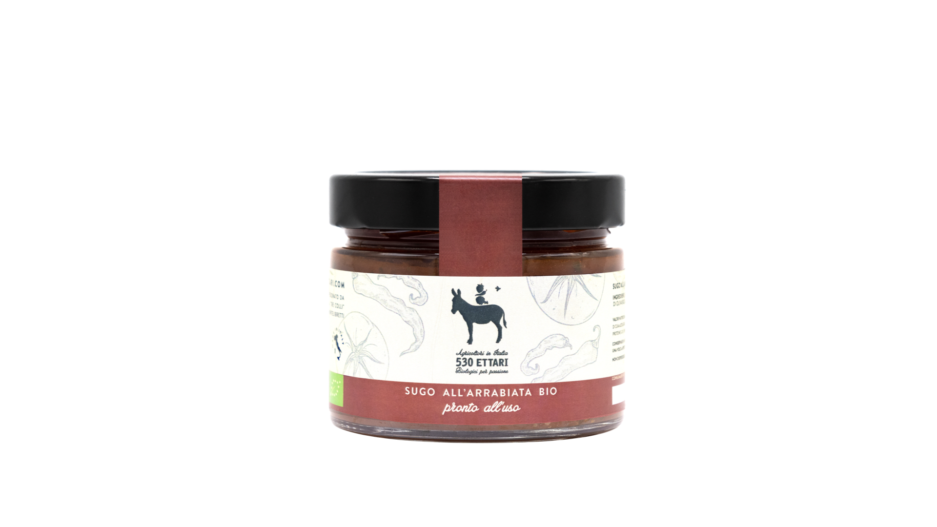 530 Ettari - Sugo all'Arrabbiata Bio 260gr.