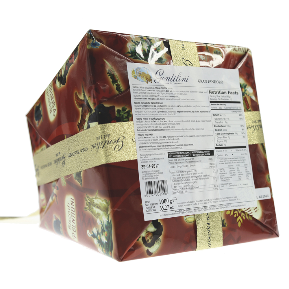 Gran Pandoro 1000gr Gentilini - immagine 4