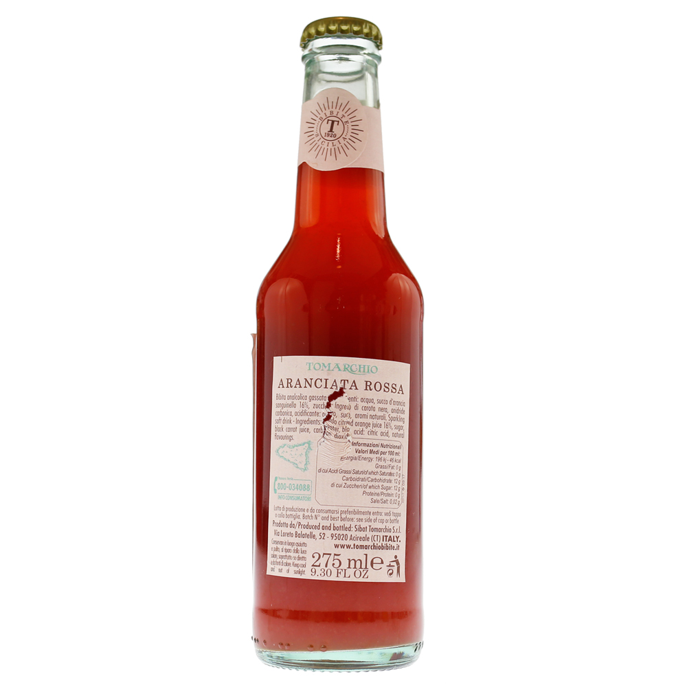 Tomarchio "Deliziosa & Autentica" Arancia Rossa 4 bottiglie x 275ml. - immagine 3