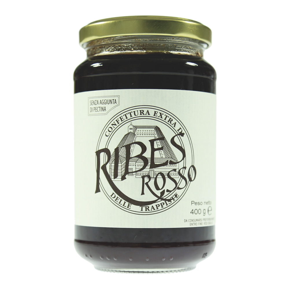 Trappiste Vitorchiano Confettura Extra di Ribes Rosso 400gr.