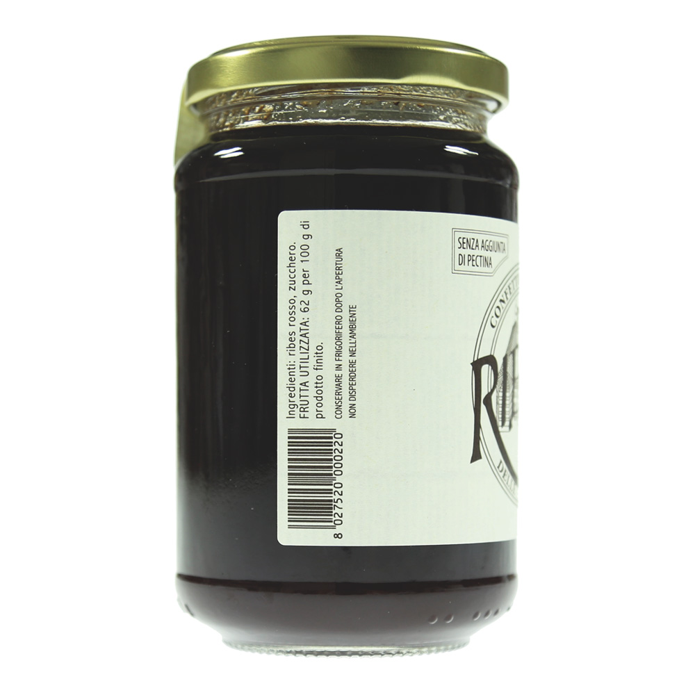 Trappiste Vitorchiano Confettura Extra di Ribes Rosso 400gr. - immagine 2