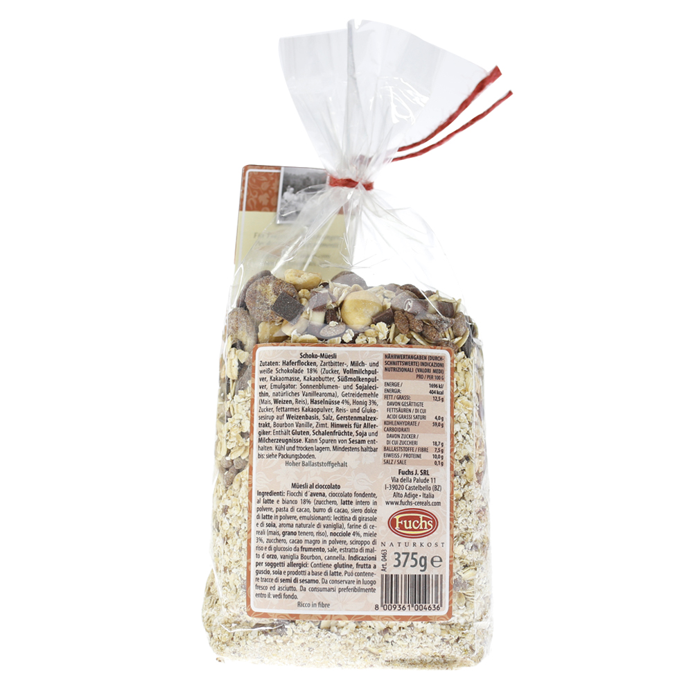 Fuchs Muesli al Cioccolato 375gr. - immagine 2
