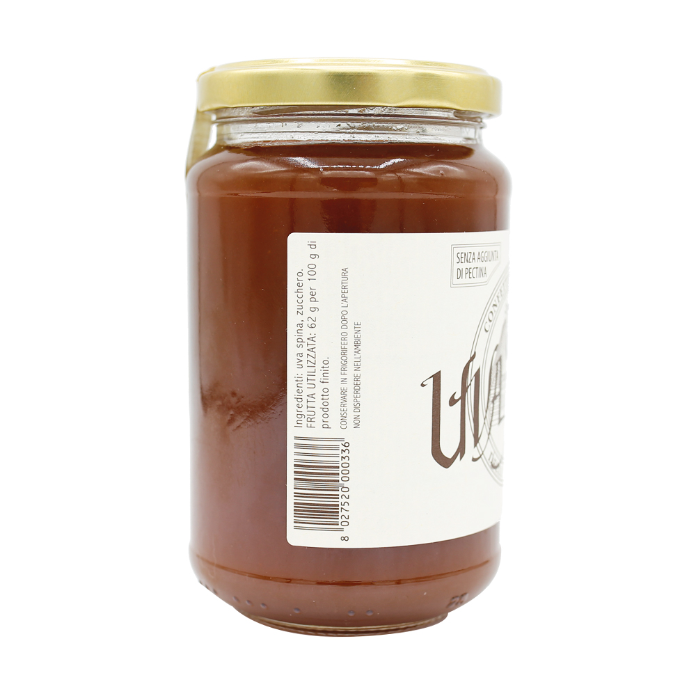 Trappiste Vitorchiano Confettura di Uva Spina 400gr. - immagine 2