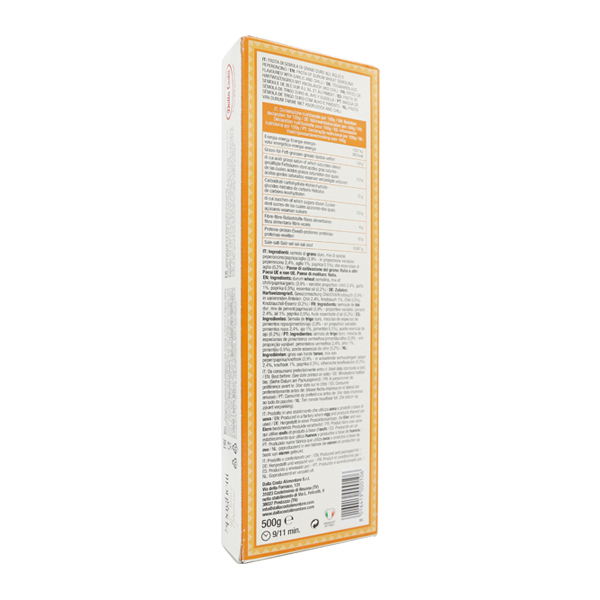 Dalla Costa Spaghetti all'aglio e peperoncino 5 pezzi da 500gr. - immagine 2