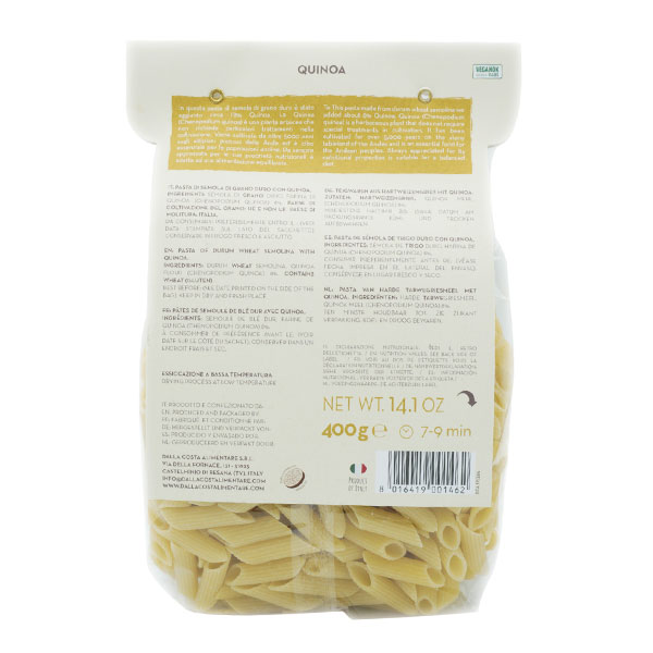 Dalla Costa Penne con quinoa x 4 pezzi da 400gr. - immagine 2