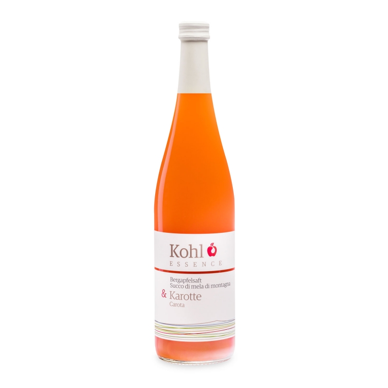 Succo di Mela e Carota - 6 x 750ml. pezzi - Kohl succhi
