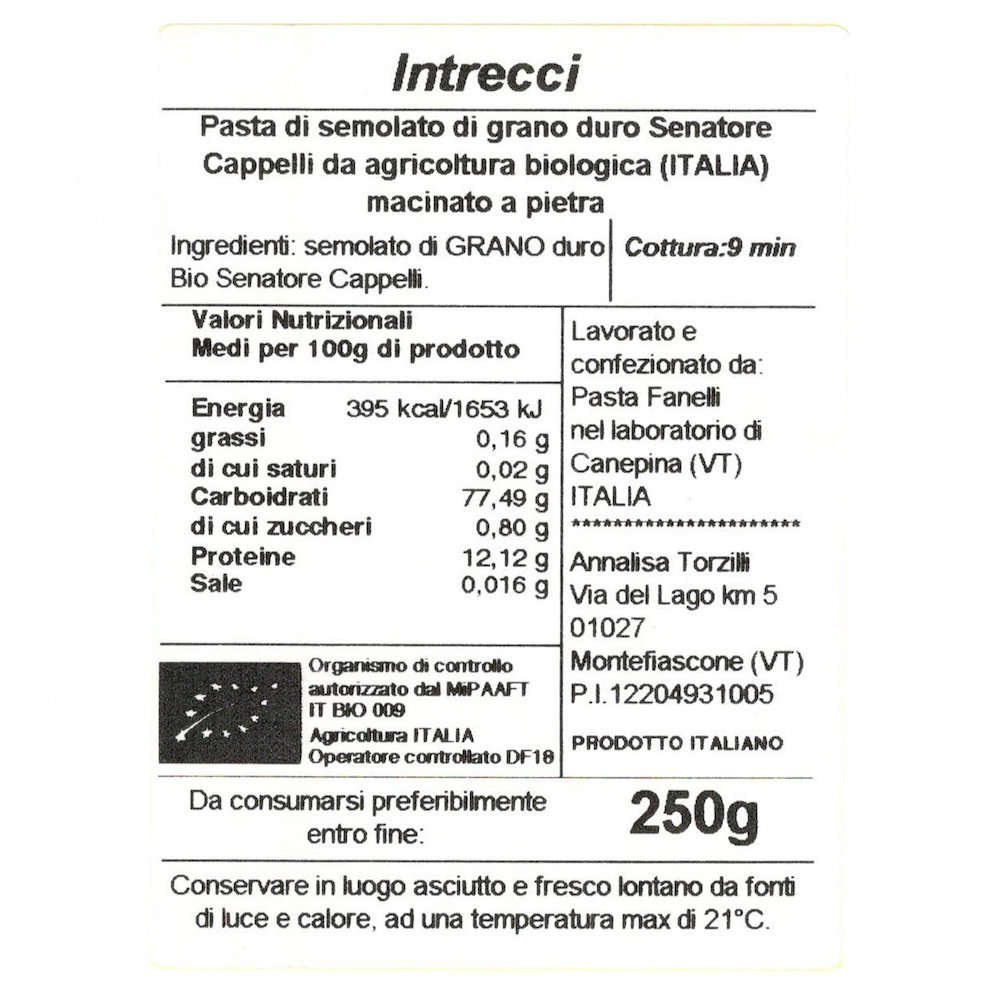 Intrecci Senatore Cappelli 6 x 250gr. - Il Molino - immagine 2