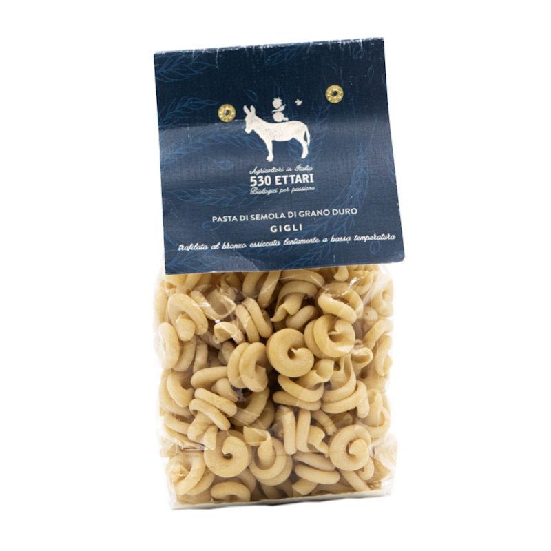 530 Ettari - Gigli - Pasta semola di grano duro Bio 350gr.