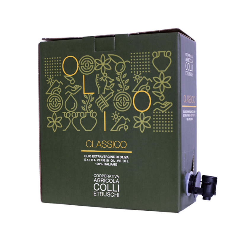 Olio E.V.O. Classico Bag-in-box 5lt. - Colli Etruschi Viterbesi