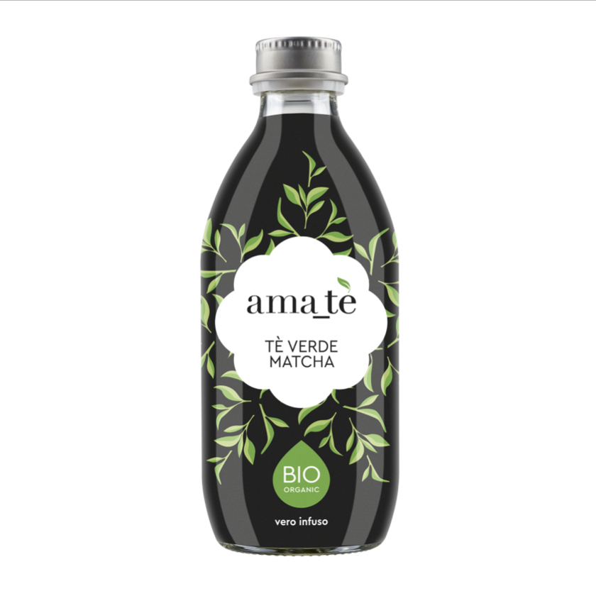 Amatè Tè Verde Matcha confezione 12 x 330ml.