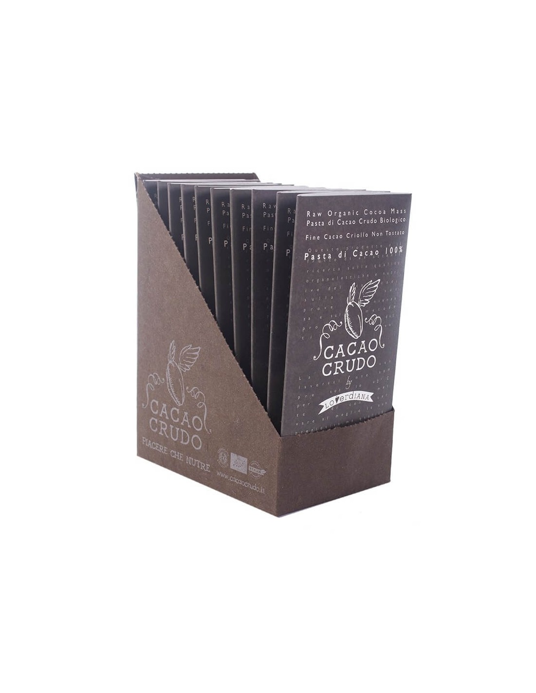 Pasta di Cacao 100% 50gr.- Cacao Crudo - immagine 2
