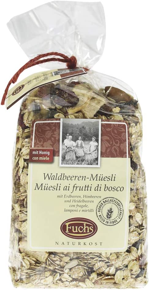 6 x Fuchs Muesli ai Frutti di Bosco 350gr.